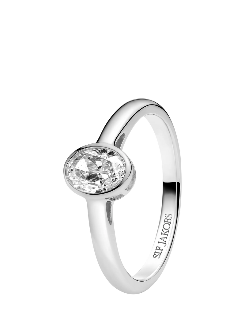 Sif Jakobs Jewellery ring Sardinien Ovale Piccolo size 8 - British product