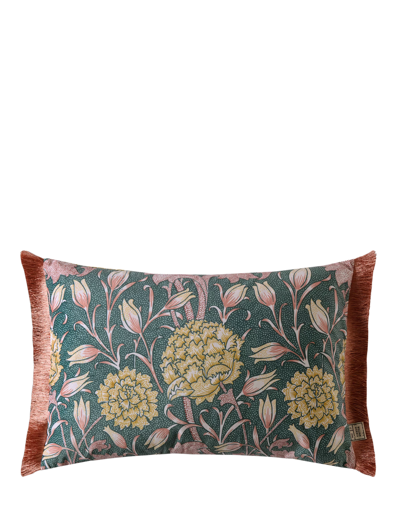 William Morris At Home Wild Tulip cushion 43cm (British brand)
