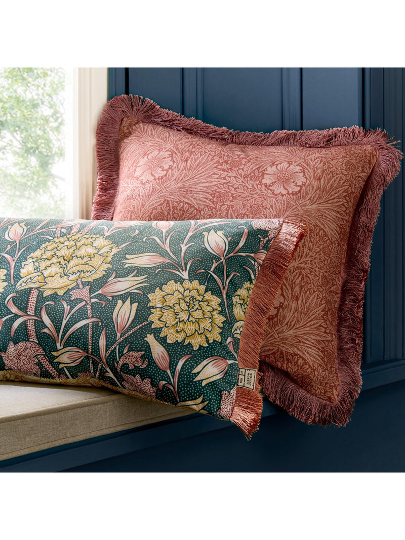 William Morris At Home Wild Tulip cushion 43cm (British brand)