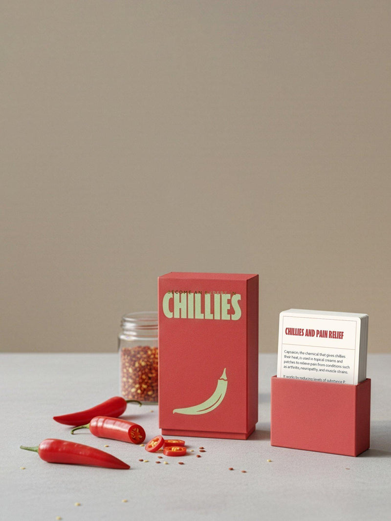Pikkii Become An Expert In Chillis card deck, UK version