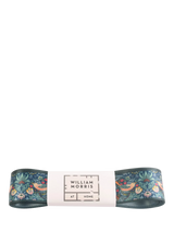 John Lewis William Morris At Home Strawberry Thief Ribbon Navy 25mm x 3m- Buy online at McGrocer