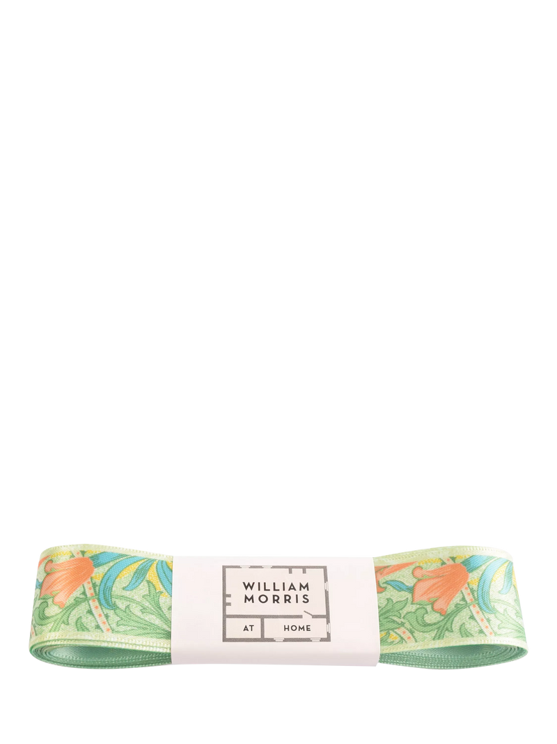 William Morris Weeds ribbon multi 25mm x 3m (British brand)