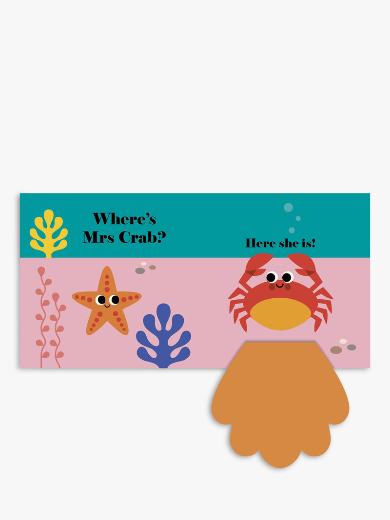 Nosy Crow Where's Mrs Fish board book 10 pages - British product