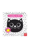Nosy Crow Cuddly Cat cloth book with crinkly pages (British brand)
