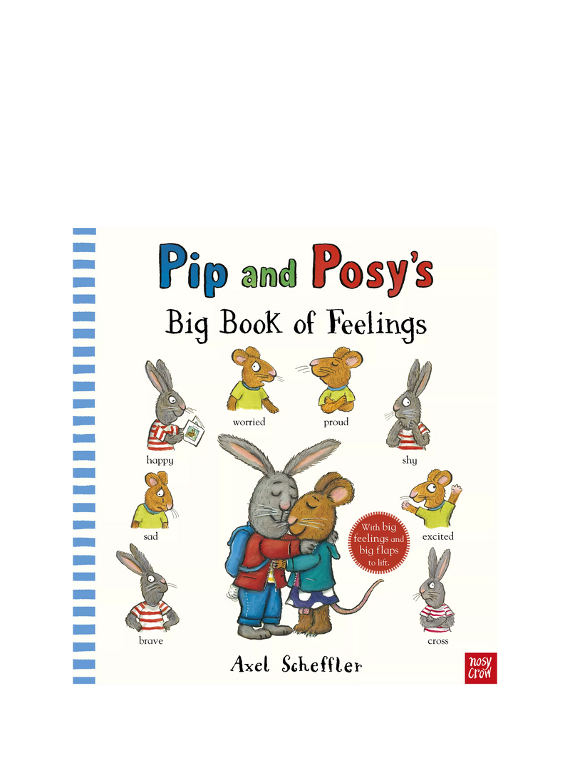 Nosy Crow Pip & Posy feelings flap book, UK version