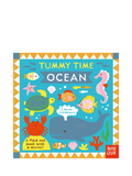 Nosy Crow tummy time fold-out book ocean theme (British brand)