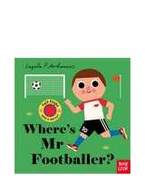 John Lewis Nosy Crow Ingela P. Arrhenius Where's Mr Footballer Felt Flap Board Book- Buy online at McGrocer
