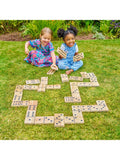 TP Toys giant wooden dominoes 28 tiles, UK version