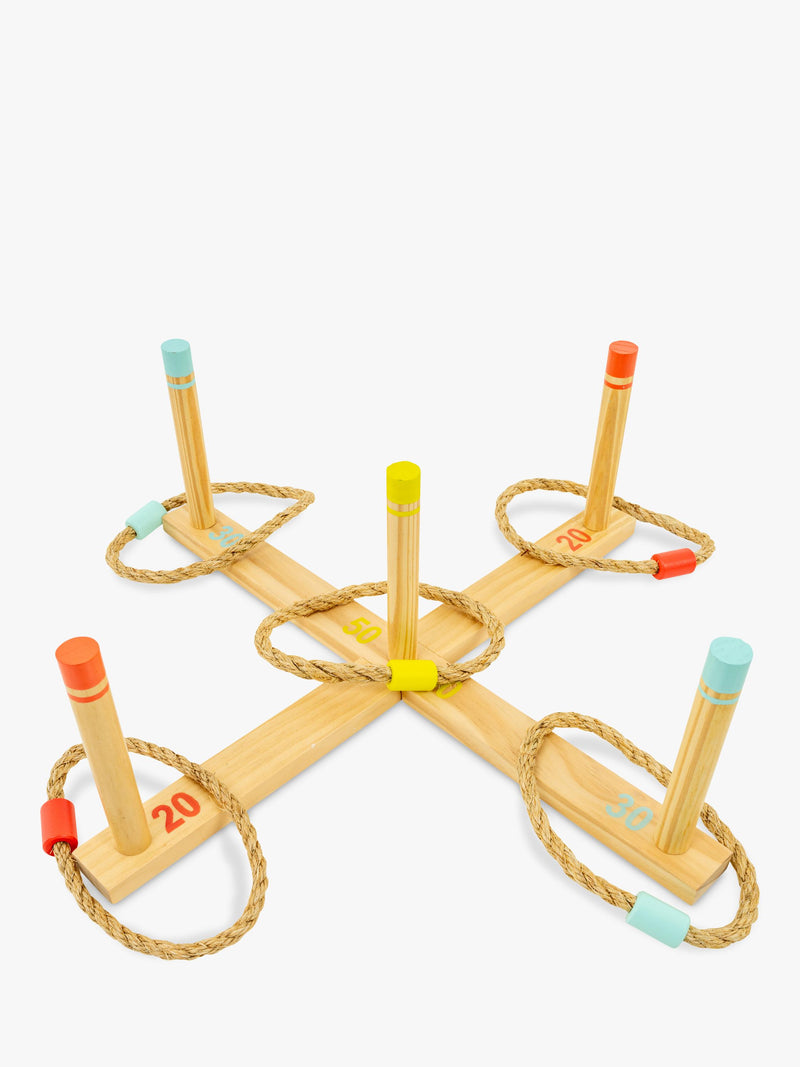 TP Toys wooden ring toss game (British brand)