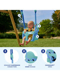 TP Toys Bluey Quadpod growable swing seat - British product