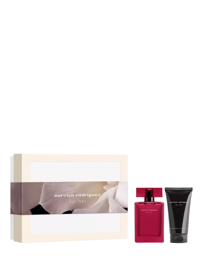 Narciso Rodriguez For Her Intense 50ml fragrance gift set - British product