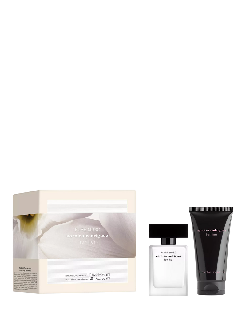 Narciso Rodriguez Pure Musc EDP gift set 30ml, imported from the UK