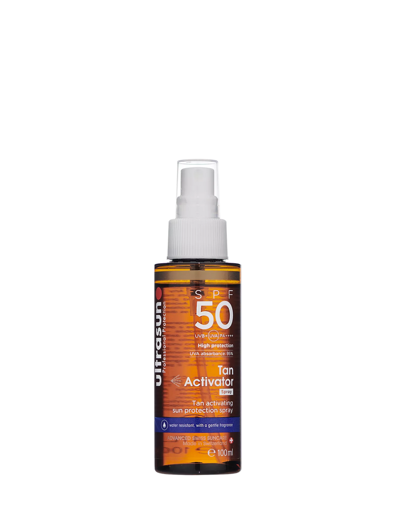 Ultrasun Body Tan Activator Spray SPF 50 100ml (British brand)