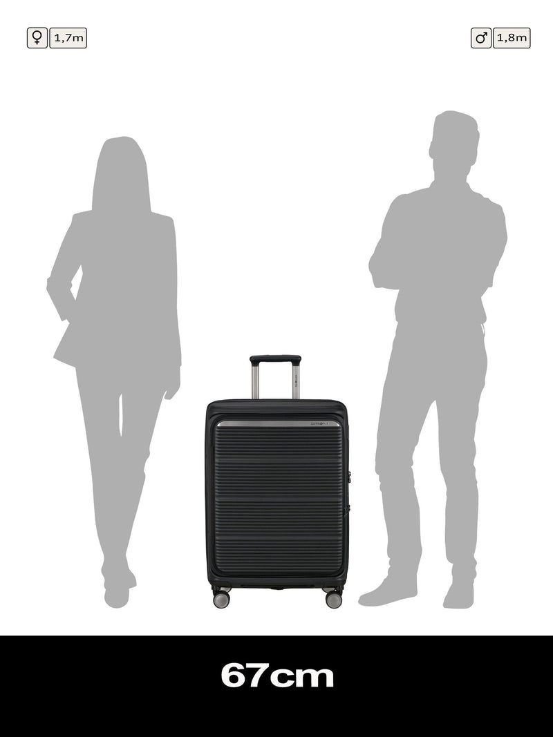 Samsonite Paralux 67cm medium suitcase (British brand)