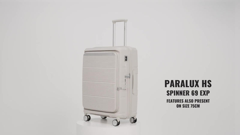 Samsonite Paralux 67cm medium suitcase (British brand)