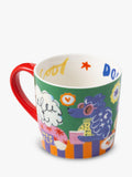 Eleanor Bowmer fine bone china mug dog club design 300ml (British brand)