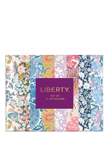 John Lewis Liberty London Floral Notecards Set of 16- Buy online at McGrocer