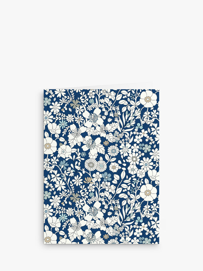 Liberty London floral notecards set of 16 (British brand)