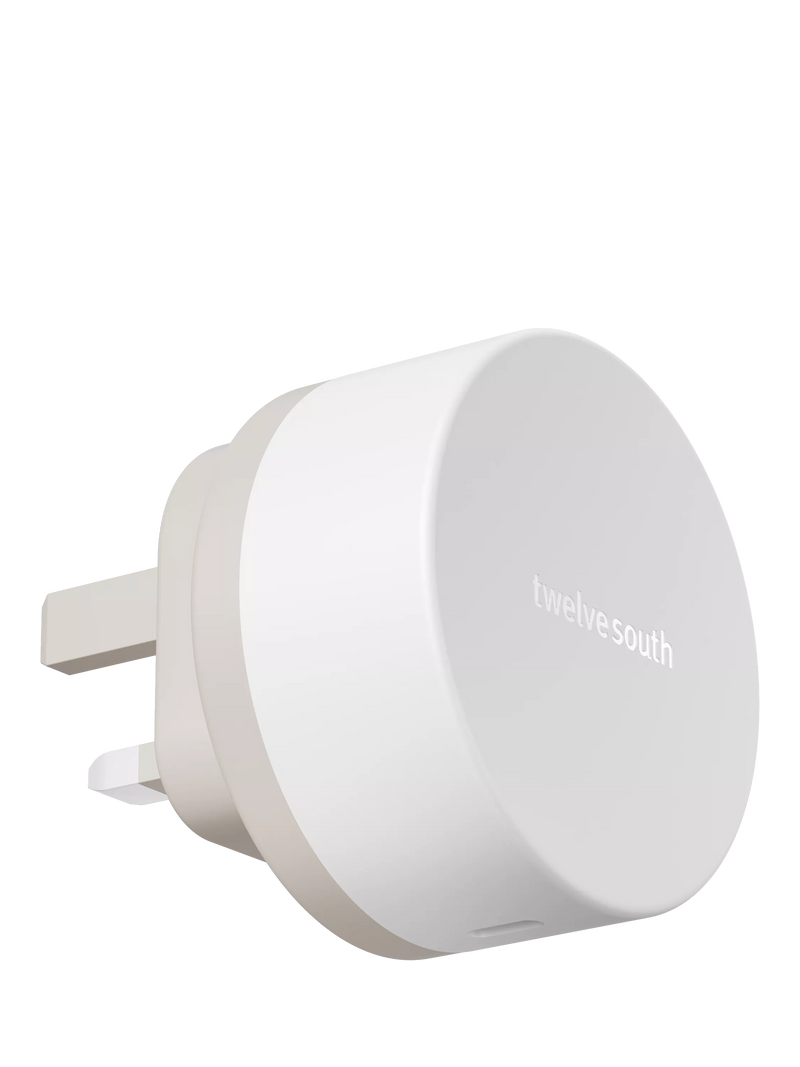 Twelve South PowerBug magnetic wireless charging pad Dune, UK version