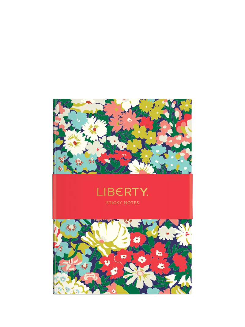 Liberty London floral sticky notes multi, UK version