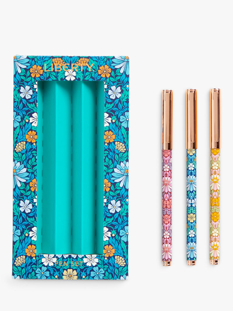 Liberty London Moon Flower Pen Gift Set - British product