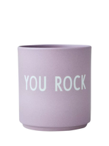 John Lewis Design Letters Favourite You Rock Lavender Cup, 250ml- Buy online at McGrocer