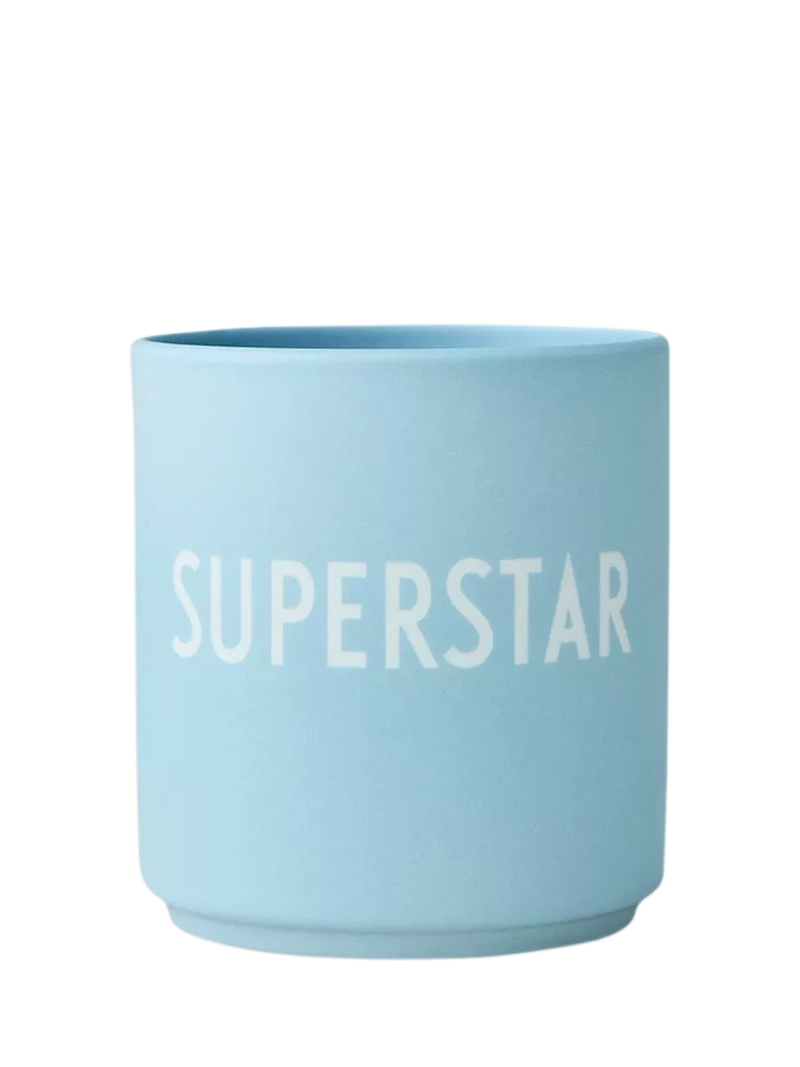 Design Letters cup blue 250ml, imported from the UK
