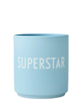 Design Letters cup blue 250ml, imported from the UK