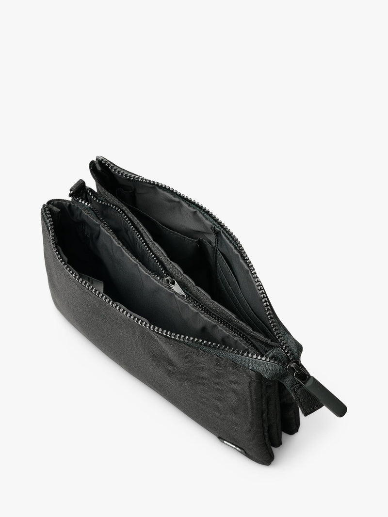 ROKA London Carnaby crossbody bag in black, UK version