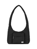 ROKA London Belsize puffy shoulder bag black, imported from the UK