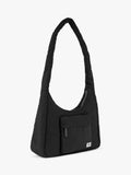 ROKA London Belsize puffy shoulder bag black, imported from the UK