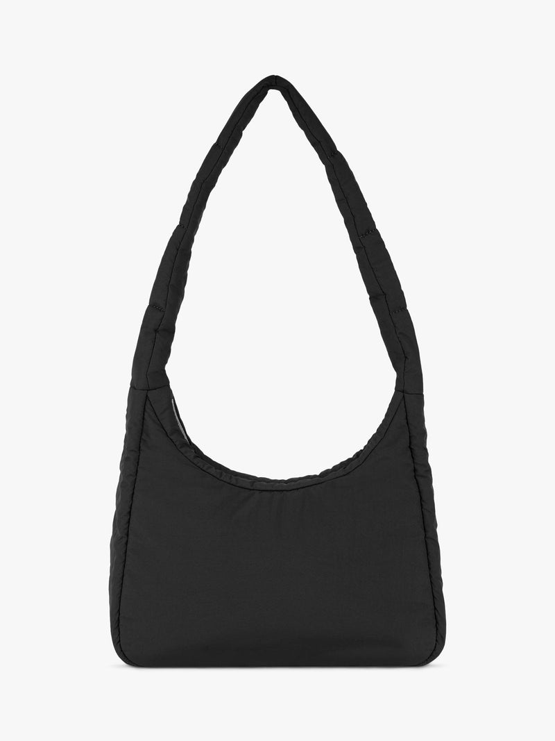 ROKA London Belsize puffy shoulder bag black, imported from the UK