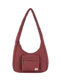 ROKA London Belsize puffy shoulder bag Bordeaux, imported from the UK