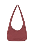 ROKA London Belsize puffy shoulder bag Bordeaux, imported from the UK
