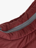 ROKA London Belsize puffy shoulder bag Bordeaux, imported from the UK