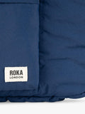 ROKA London Belsize puffy backpack midnight, UK version