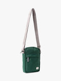 ROKA London green crossbody bag, imported from the UK