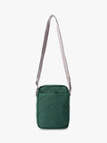 ROKA London green crossbody bag, imported from the UK