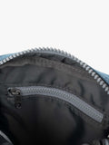 ROKA London crossbody bag blue recycled nylon, UK version