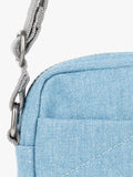 ROKA London crossbody bag blue recycled nylon, UK version