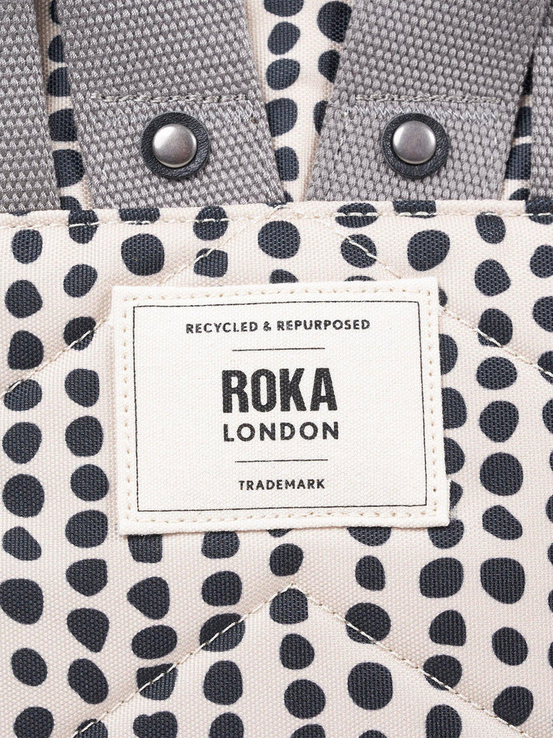 ROKA London spot print backpack 15L from British brand