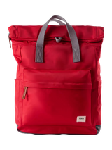 John Lewis ROKA London Medium Canfield Backpack Red Backpack 15L- Buy online at McGrocer