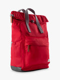 ROKA London medium canfield backpack 15L red, imported from the UK