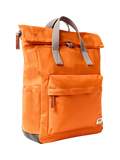 ROKA London Canfield B backpack Jaffa Orange 15L (British brand)