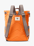 ROKA London Canfield B backpack Jaffa Orange 15L (British brand)