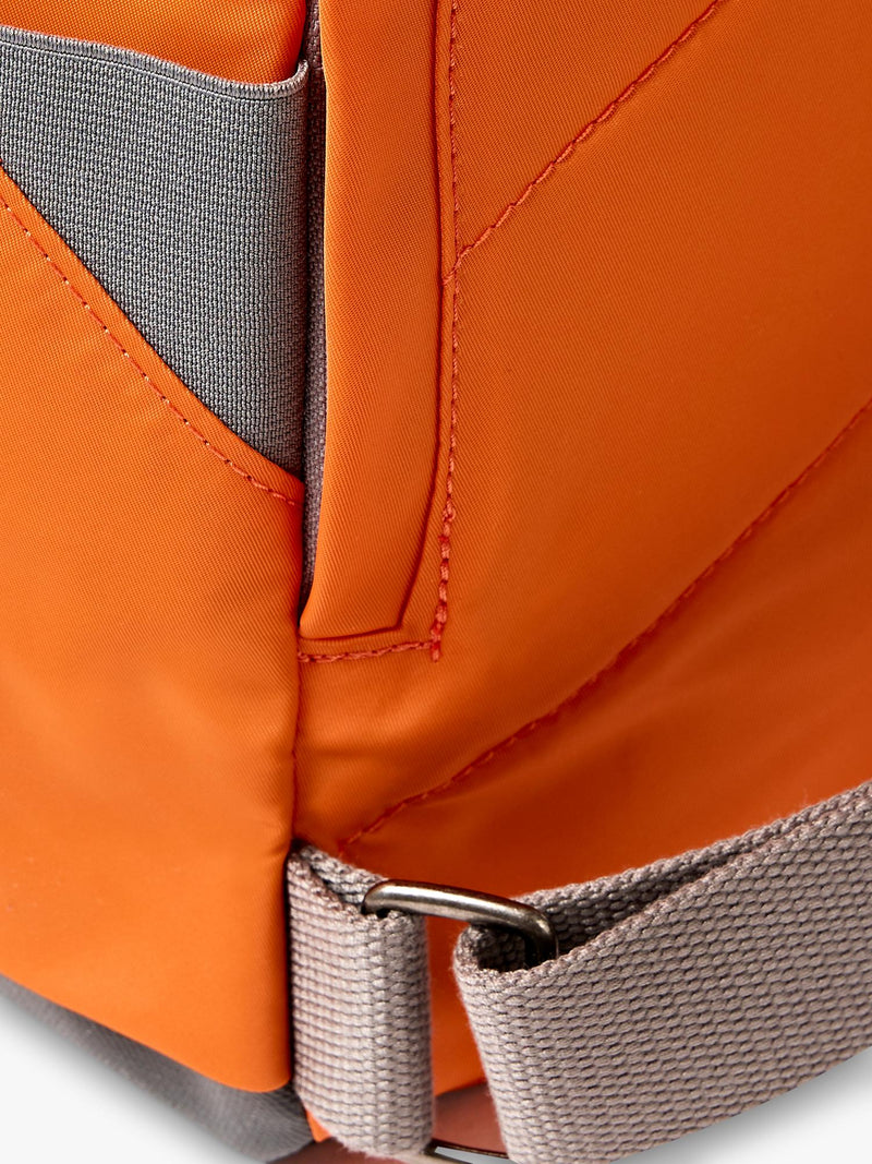 ROKA London Canfield B backpack Jaffa Orange 15L (British brand)