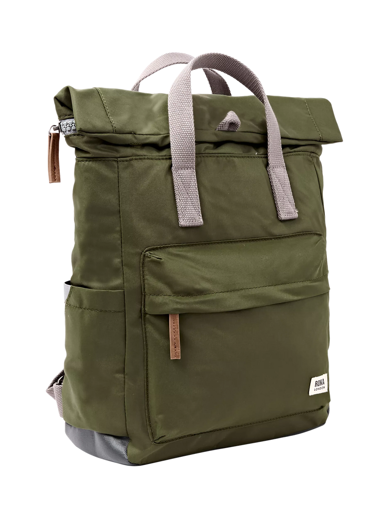 ROKA London Canfield medium backpack 15L green, UK version