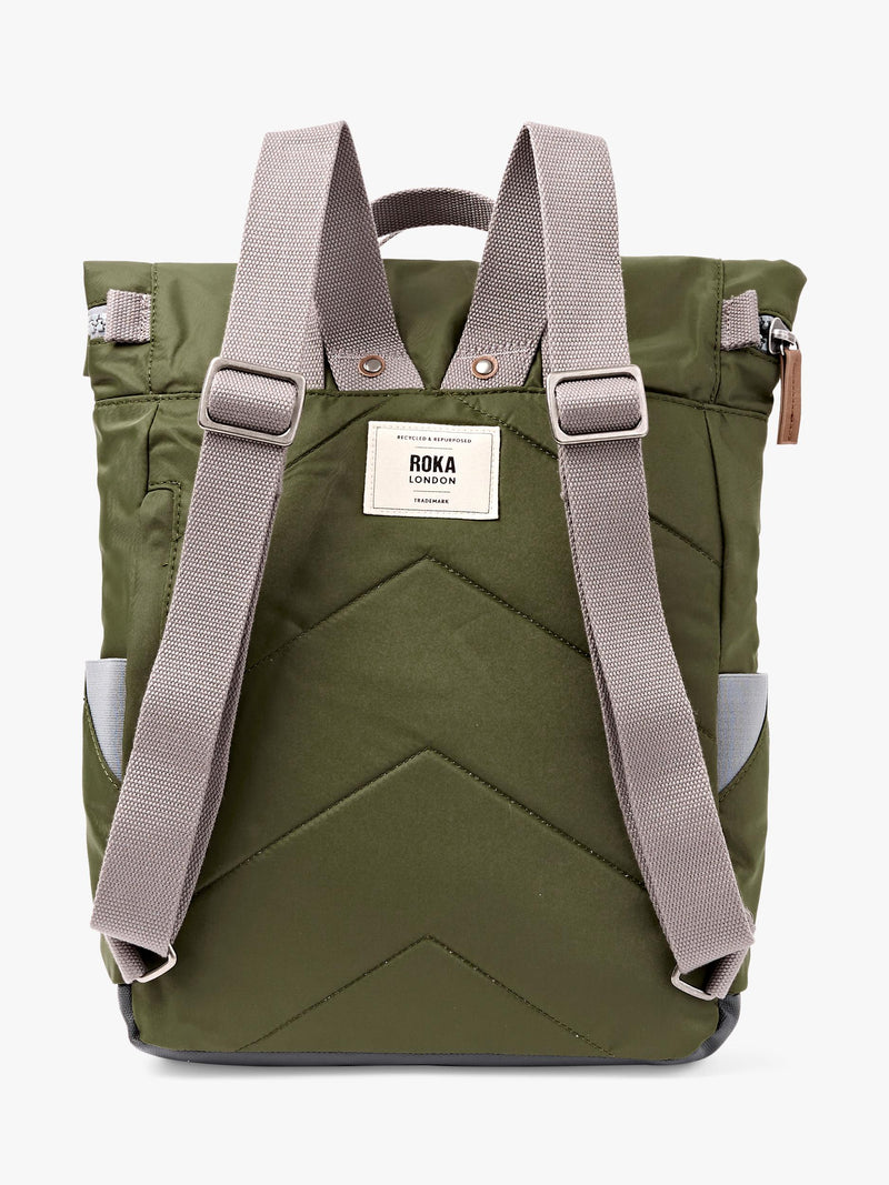 ROKA London Canfield medium backpack 15L green, UK version