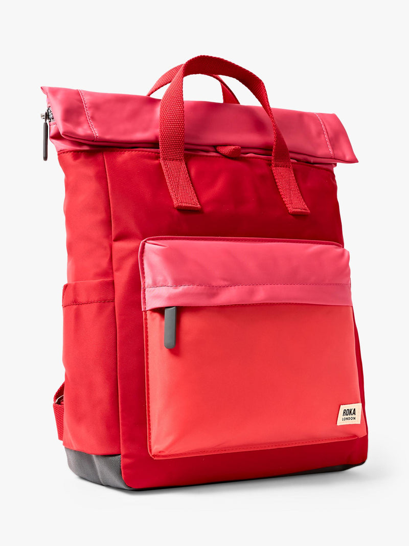 ROKA London Medium Canfield B backpack 15L red tonal - British product
