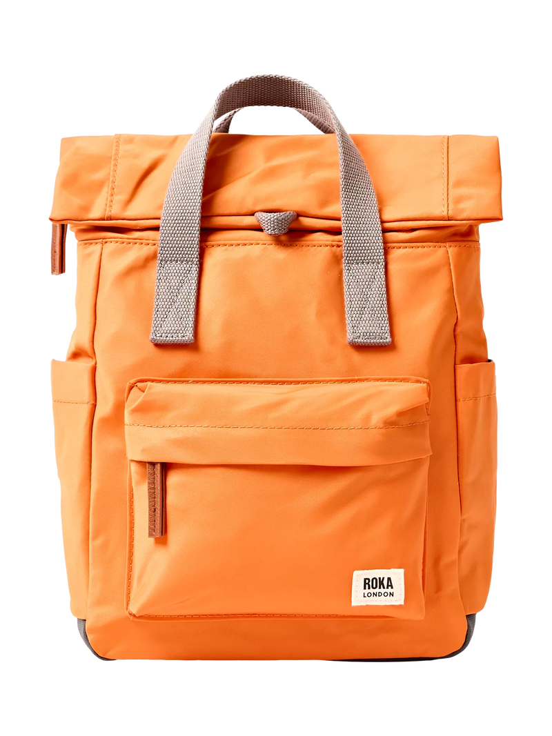 ROKA London Small Canfield B Backpack 7L Jaffa Orange, UK version